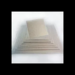 Présentoirs Pour Gâteaux*FUNCAKES Support Gâteau Carré 15 x 0,4 cm Argenté