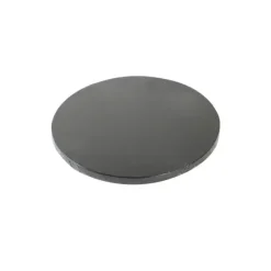 Présentoirs Pour Gâteaux*FUNCAKES Support Gâteau Rond Ø25 x 1,2 cm Noir