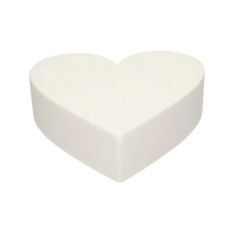 Présentoirs Pour Gâteaux*FUNCAKES Support Polystyrène Cœur Ø 25 cm H 7 cm