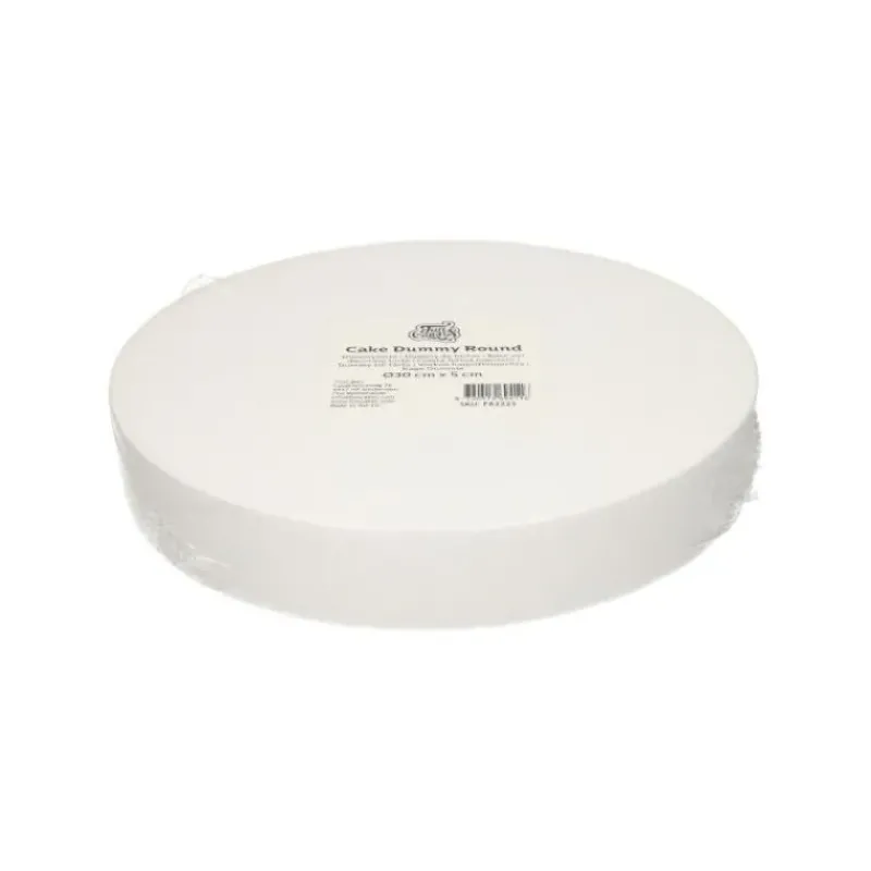 Présentoirs Pour Gâteaux*FUNCAKES Support Polystyrène Rond Ø 30 cm H 5 cm