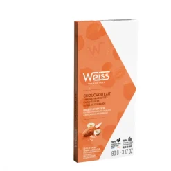 Chocolats À Offrir|Confiserie*WEISS Tablette de Chocolat au Lait Chouchou 38% 90 g