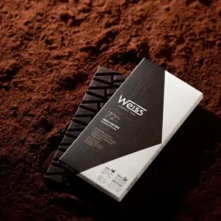 Chocolats À Offrir|Confiserie*WEISS Tablette de Chocolat Noir Ebène 72% 90 g