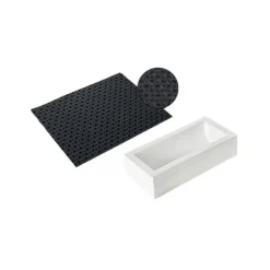 Moule Silicone*SILIKOMART Tapis Décor Bûche Pois Silicone Professional