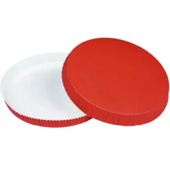 Moules À Gâteaux|Moules En Papier*MALLARD FERRIERE Tourtière cannelée en Carton Optima Ø 24 cm H 3 cm (x90)