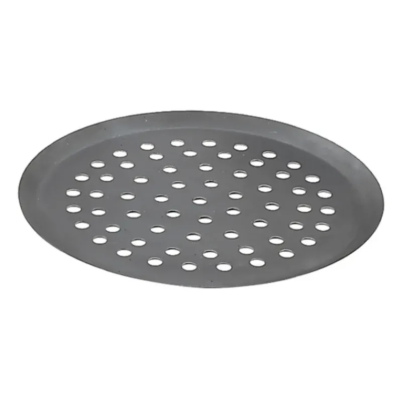 Moules À Gâteaux*DE BUYER Tourtière Perforée Tôle Bleue Ø 28 cm