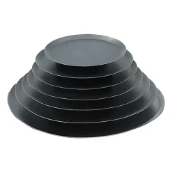Moules À Gâteaux*DE BUYER Tourtière Ronde Ø 40 cm Tôle Bleuie
