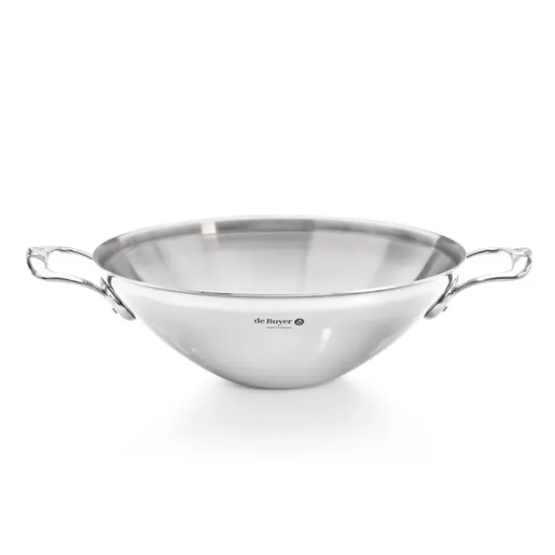 Woks*DE BUYER Wok a 2 anses Affinity Ø 32 cm