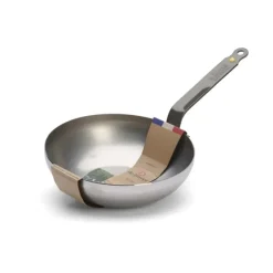 Woks*DE BUYER Wok Bombé Ø 24 cm Minéral B