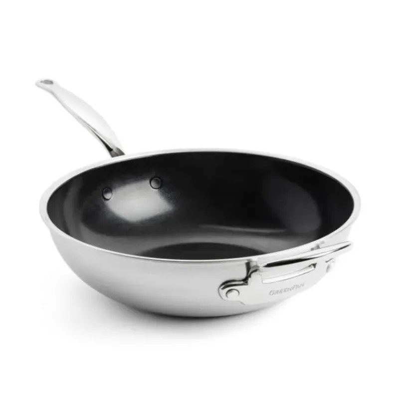 Woks*GREENPAN Wok Inox Ø 30 cm PREMIERE