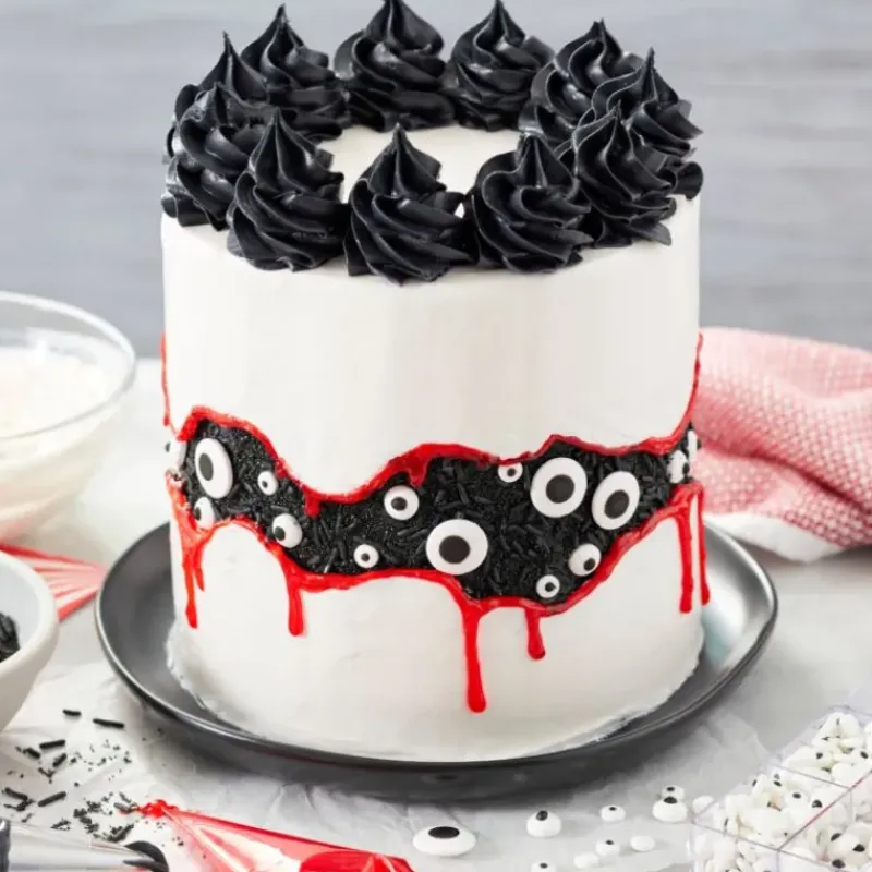 Décoration Comestible*WILTON Yeux en Sucre Ø 1 cm 57 g